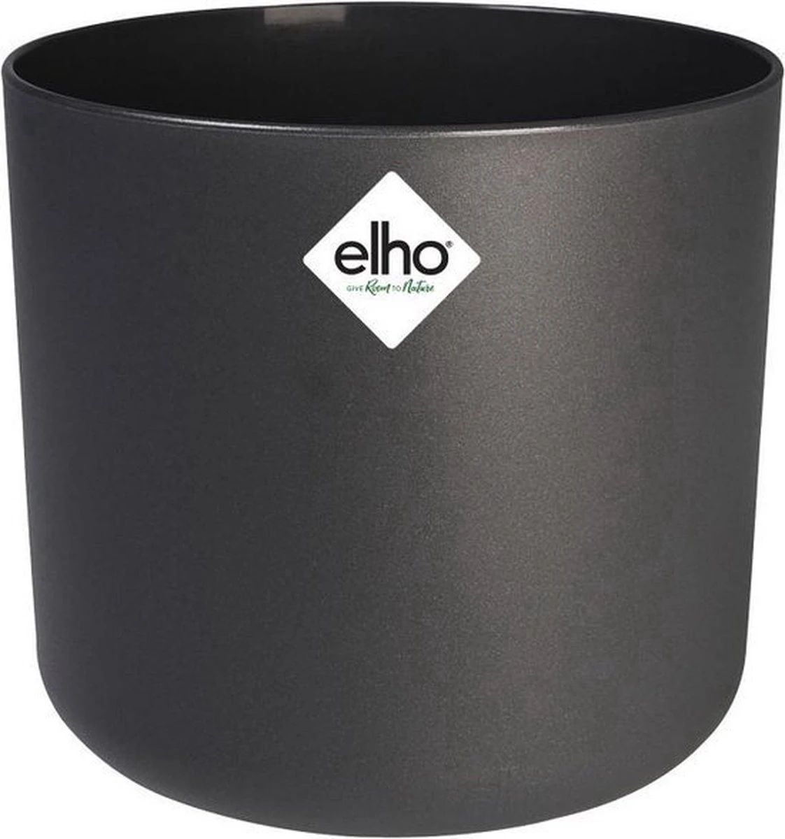 Elho B.for Soft Rond 35 - Bloempot Voor Binnen - Ø 34.5 X H 32.3 Cm - Antraciet - Afbeelding 18