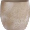 Mica Decorations Lester Bloempot - H31 X Ø33 Cm - Terracotta - Crème