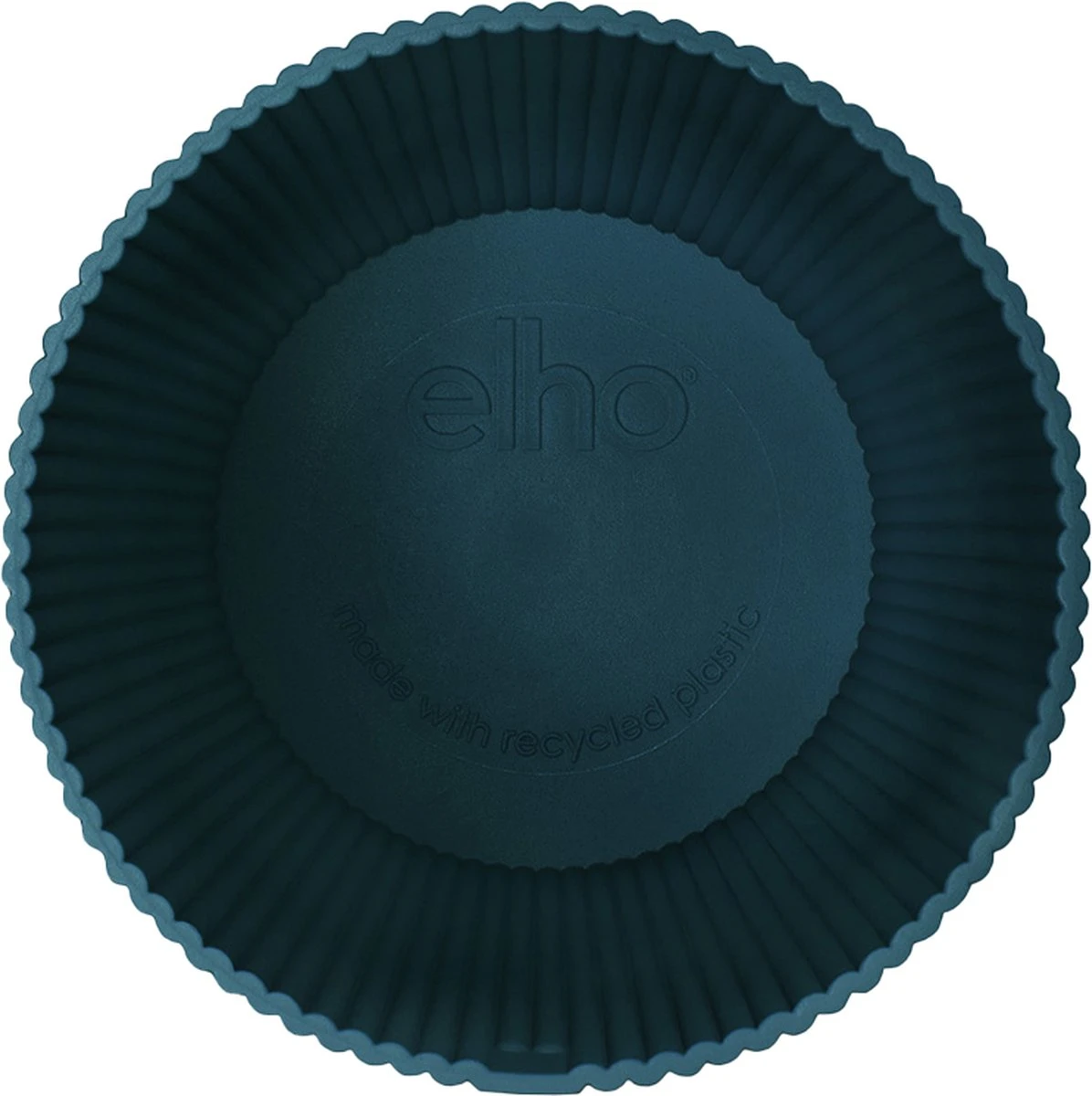 Elho Vibes Fold Rond 22 - Bloempot Voor Binnen - Ø 22.0 X H 20.2 Cm - Diepblauw - Afbeelding 10