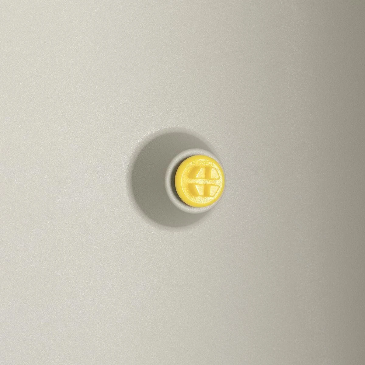 Elho Vivo Structure Finish Vierkant 40 - Plantenbak Voor Binnen & Buiten - Ø 39 X H 41 - Grijs/Warm Grijs - Afbeelding 5