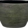 Tokio Ovale Bloempot Groen L33 X B16 X H26 Cm