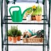 Kinzo Garden - Plastic Broeikas - 3 Verdiepingen - 69 X 49 X 125cm - Groen