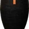 Capi Europe - Vaas Elegant Deluxe Rib NL - 56x84 - Zwart - Voor Binnen En Buiten - KBLR1132
